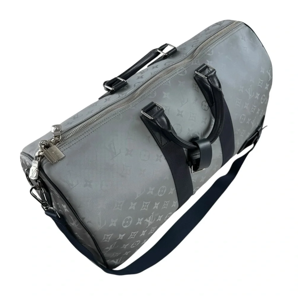 Louis Vuitton Monogram Satellite Keepall Bandouliere 50 Duffle Bag